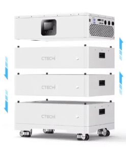 Inverter 48V 51.2V 100/200Ah STACKABLE LiFePo4 แบตเตอรี่ลิเธียมอินเวอร์เตอร์ 10KWh 15KWh All in One Home เก็บพลังงานแสงอาทิตย์ระบบไฮบริด
